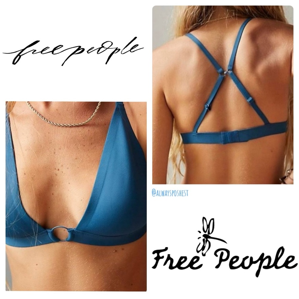 free people oh scuba bralette midnight cowboy